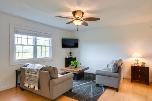 Relax Fireside! Home < 1 Mi to Tryon International