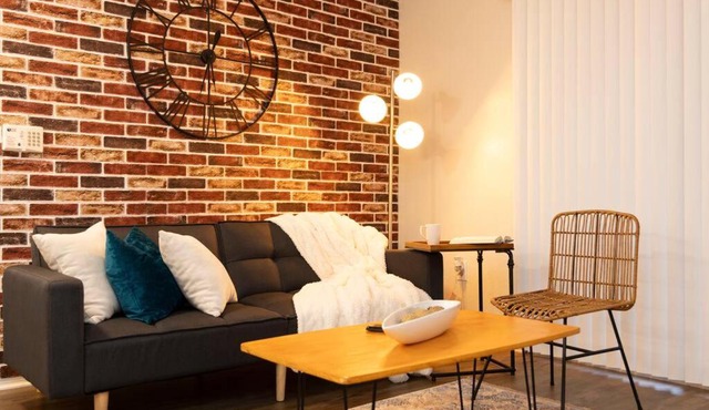 Rustic Luxe Loft , A King Bed Hideout with Edge