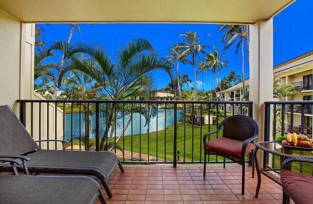 Lovely Views of Freshwater Lagoon and Tropical Gardens on Kauai's Coconut Coast