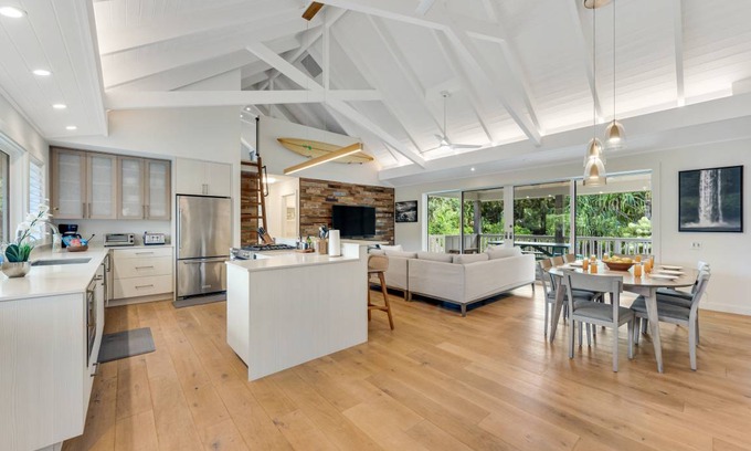 Kilauea House | 240 m² House ∙ 3 bedrooms ∙ 10 guests