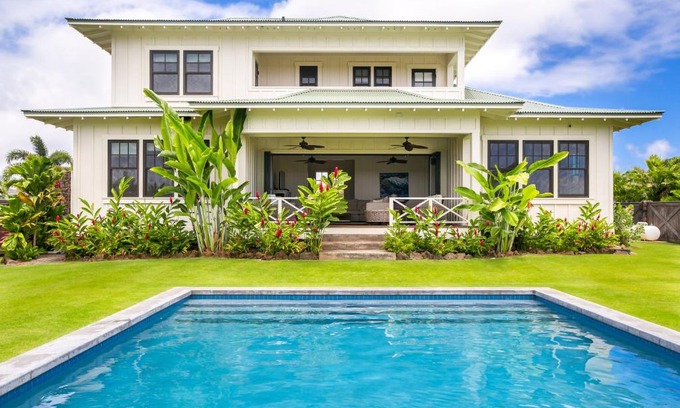 Poipu House | Plantation-Style Home with Pool- Alekona Kauai