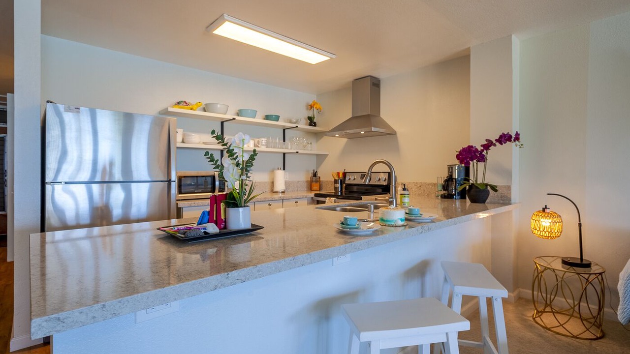 Photo of Kitchen in Wailua House Lots