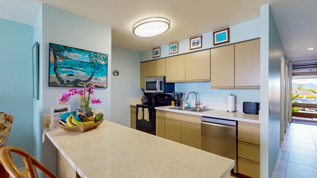 Photo of Kitchen in Wailua House Lots