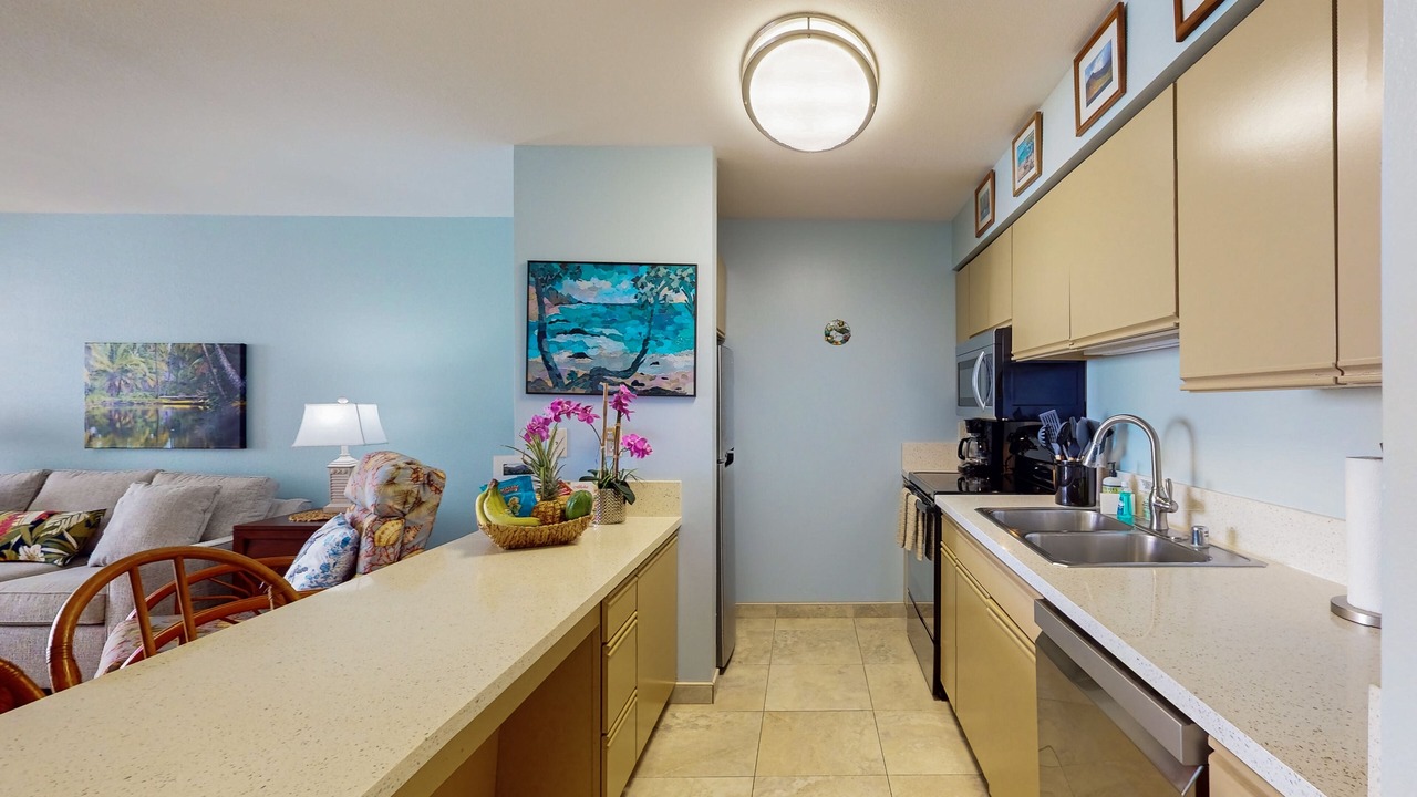 Photo of Kitchen in Wailua House Lots
