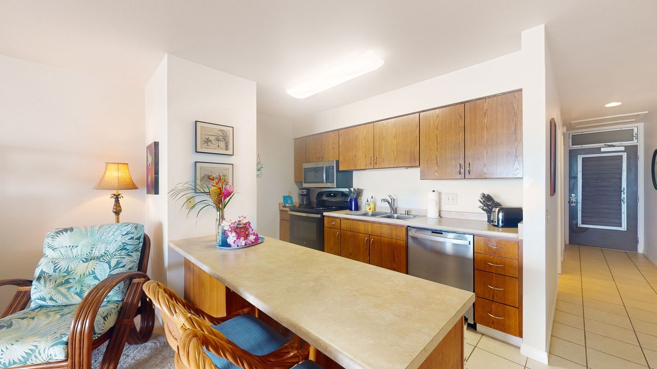 Photo of Kitchen in Wailua House Lots