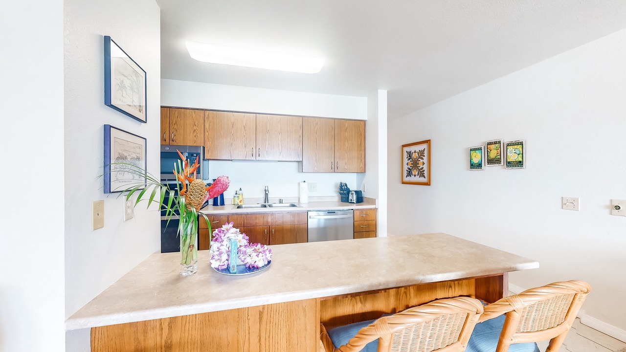 Photo of Kitchen in Wailua House Lots