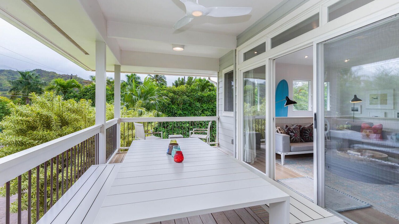 Photo of Patio Balcony in Hanalei