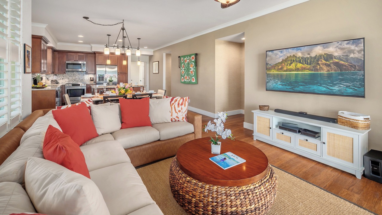 Photo of Livingroom in Poipu
