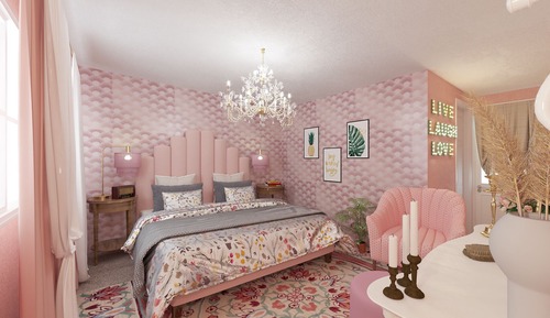 Romantic Double Room, 1 Queen Bed, Lake View
