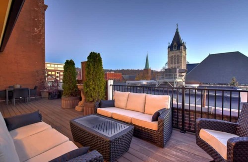 Downtown Asheville Condo | Ellington Loft | City Views + Biltmore Pass | Walk to Everything
