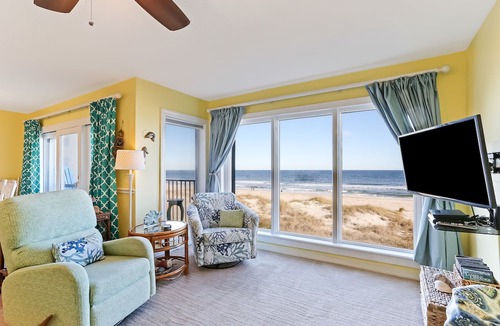 Ocean Cay Condo | Remodeled 2 Bedroom/2 Bath, 2nd floor Oceanfront condo sleeps 6. Balcony & Pool.