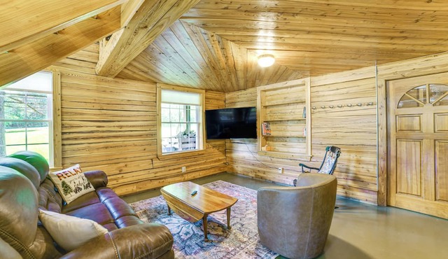 24-acre Finger Lakes Cabin w/Private Pond