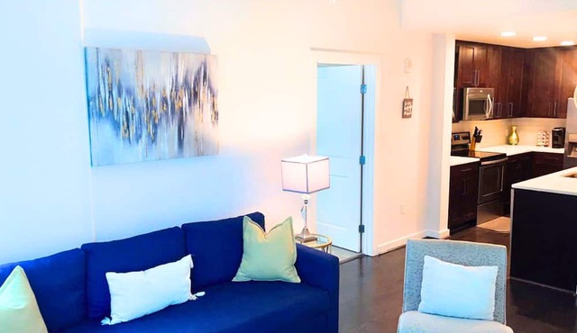 Blue Luxe | Balcony View | Pool | Modern Amenities